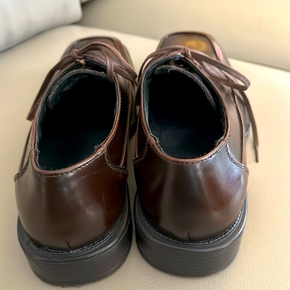 "Make it Smooth" Kenneth Cole Reaction Brown Leather Oxfords - Size 12 M - EUC - Picture 8 of 10